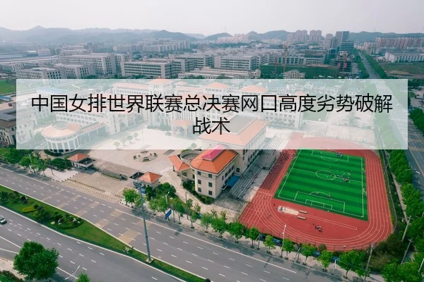 中国女排世界联赛总决赛网口高度劣势破解战术