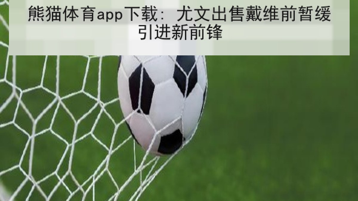 熊猫体育app下载: 尤文出售戴维前暂缓引进新前锋 熊猫体育app下载: 尤文出售戴维前暂缓引进新前锋